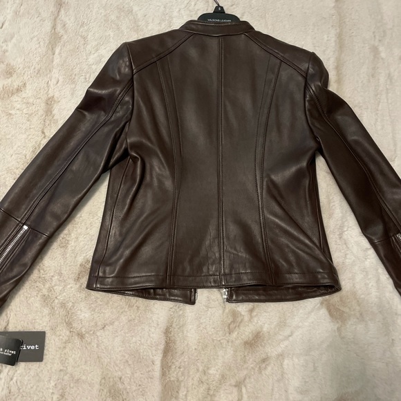 Wilson’s Leather Brown Leather jacket - Picture 3 of 6